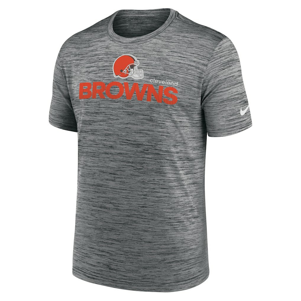 Cleveland Browns Blitz Velocity Modern Dri-FIT T-Shirt - Anthracite | Nike on sale