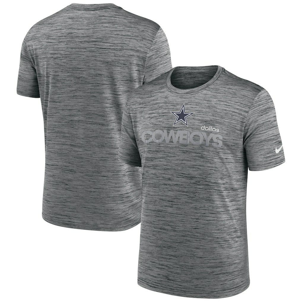 Dallas Cowboys Blitz Velocity Modern Dri-FIT T-Shirt - Anthracite | Nike for sale