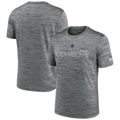 Dallas Cowboys Blitz Velocity Modern Dri-FIT T-Shirt - Anthracite | Nike for sale