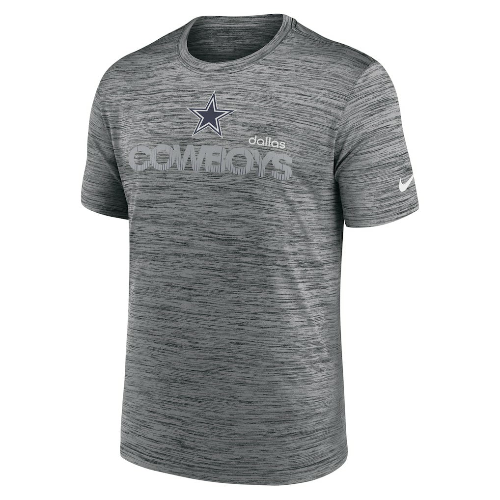 Dallas Cowboys Blitz Velocity Modern Dri-FIT T-Shirt - Anthracite | Nike for sale