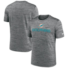 Miami Dolphins Blitz Velocity Modern Dri-FIT T-Shirt - Anthracite | Nike discount