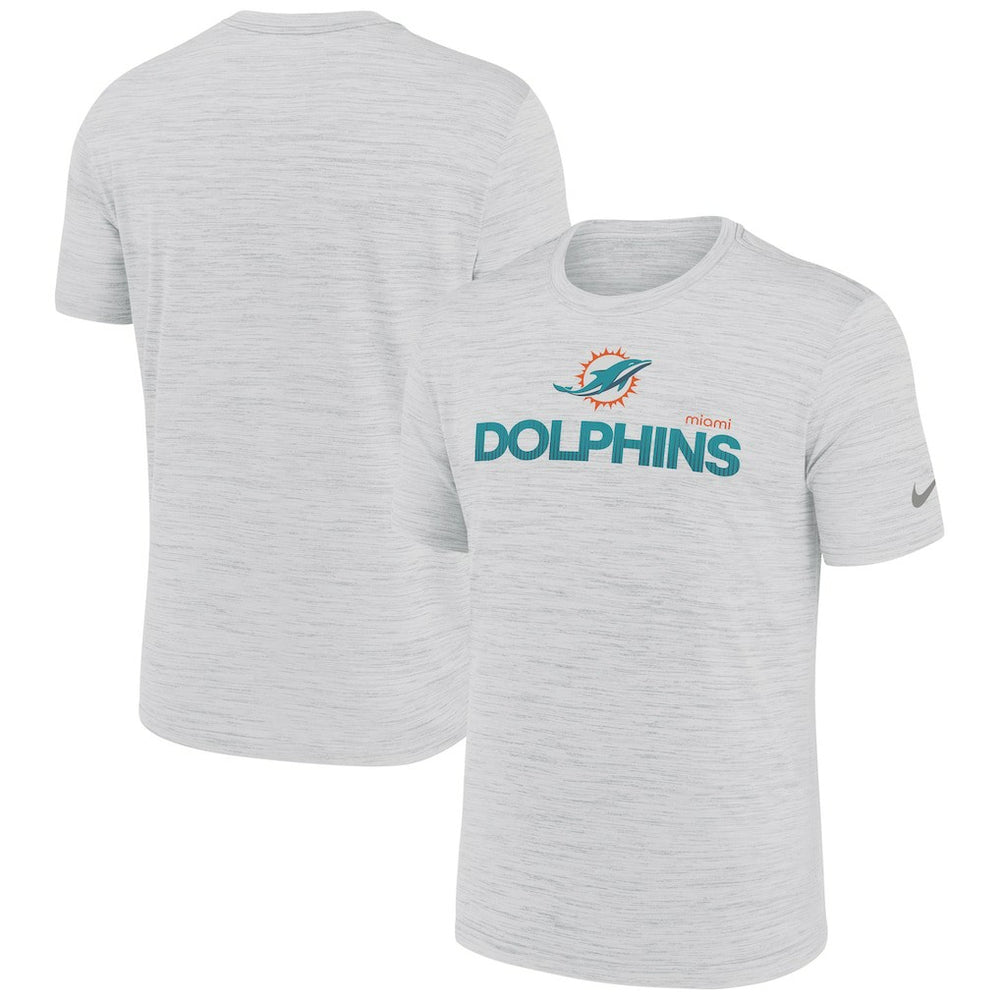 Miami Dolphins Blitz Velocity Modern Dri-FIT T-Shirt - Ash | Nike outlet