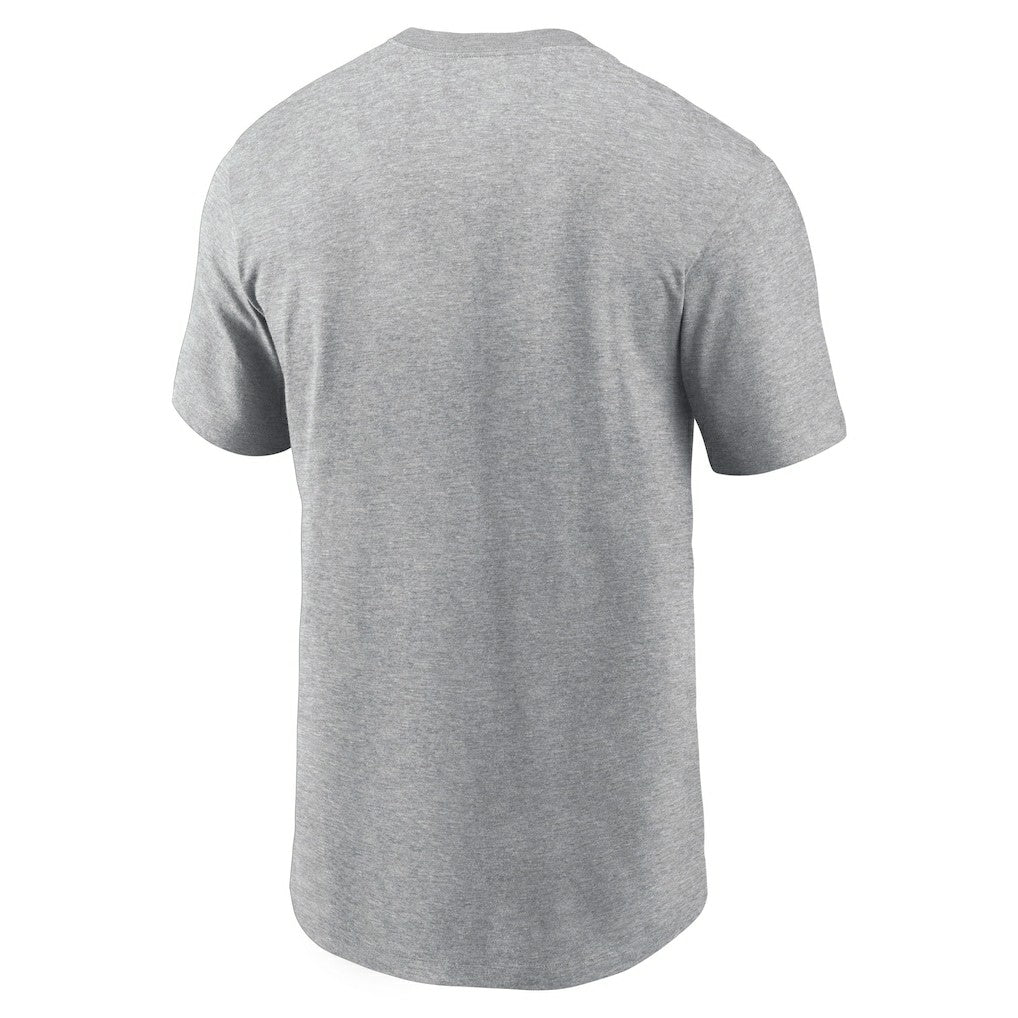 Los Angeles Rams Primetime Wordmark Essential T-Shirt - Heather Gray | Nike on sale