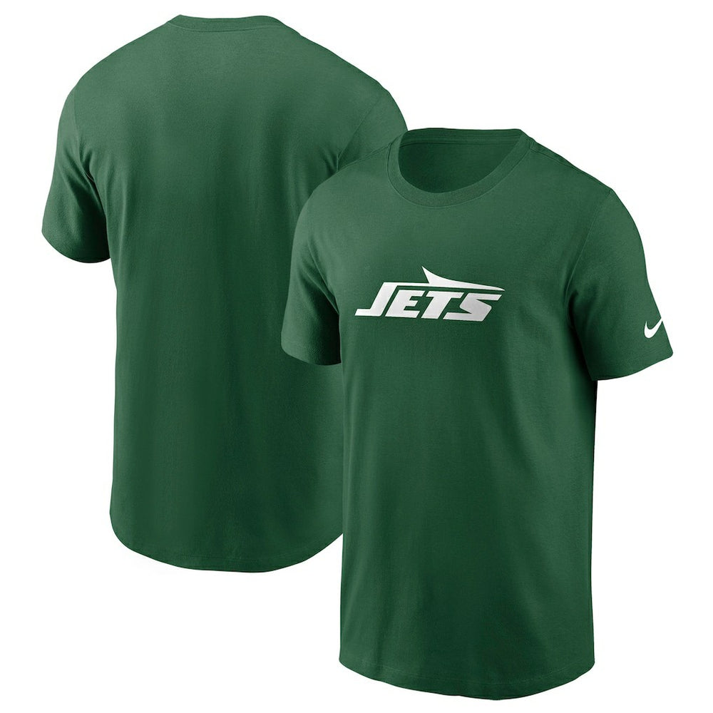 New York Jets Primetime Wordmark Essential T-Shirt - Green | Nike on sale