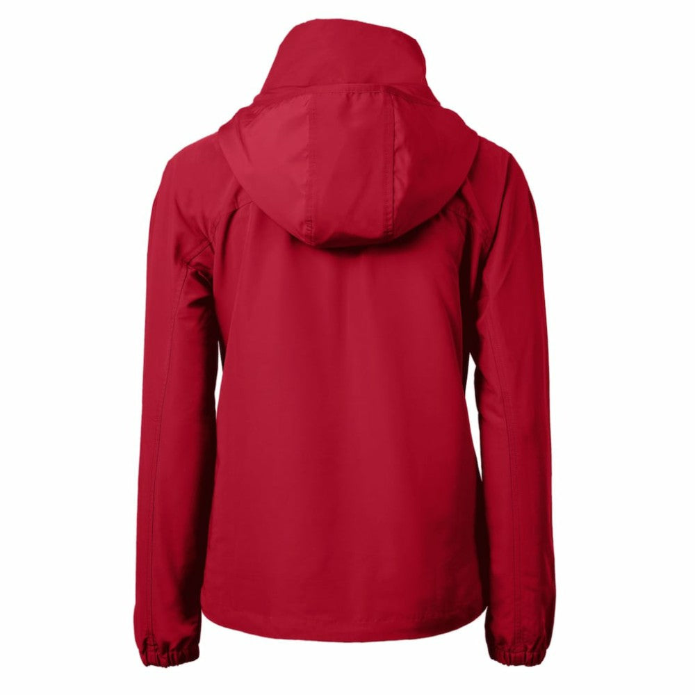 Minnesota Twins Cutter & Buck Women's Charter Eco Recycled Full-Zip Jacket - Red