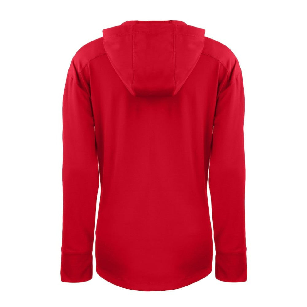 Arizona Diamondbacks Cutter & Buck Women's Daybreak Eco Recycled Half-Zip Hoodie - Red