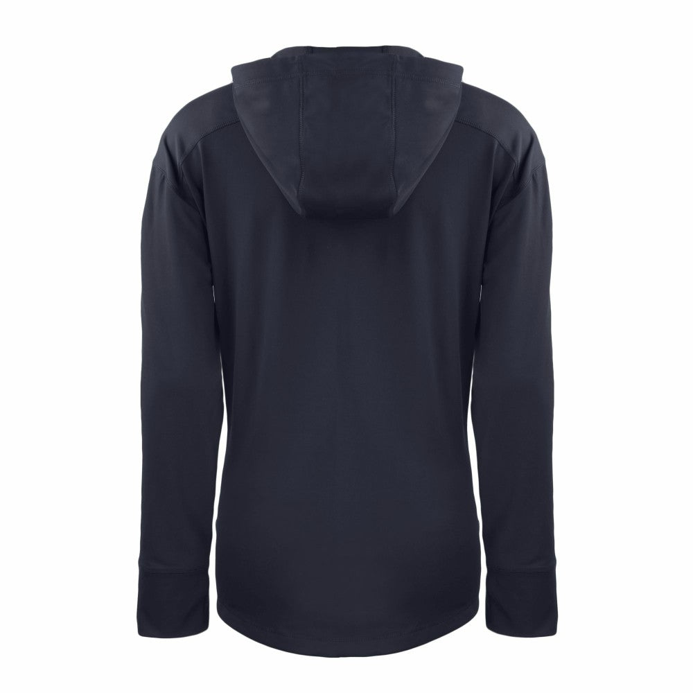 Cleveland Guardians Cutter & Buck Women's Daybreak Eco Recycled Half-Zip Hoodie - Navy