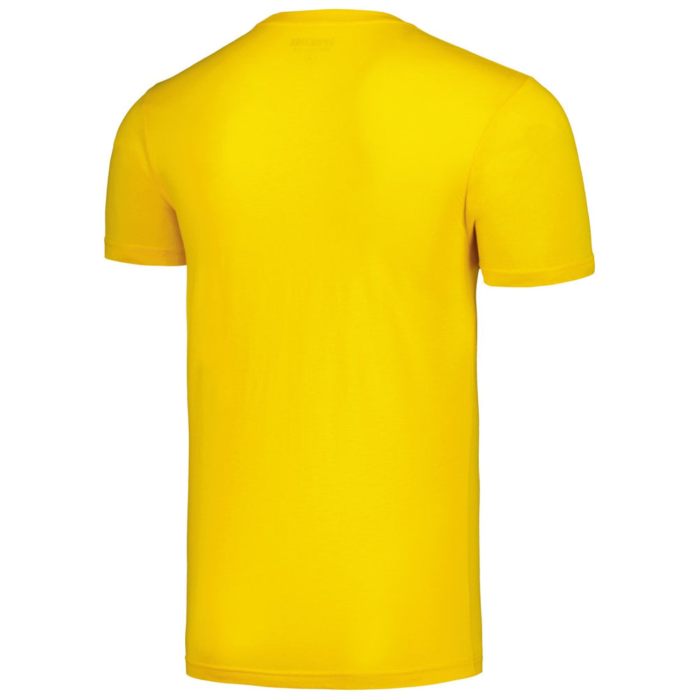 Memphis Grizzlies Sportiqe Unisex Bear Baller Tri-Blend Comfy T-Shirt - Gold sale