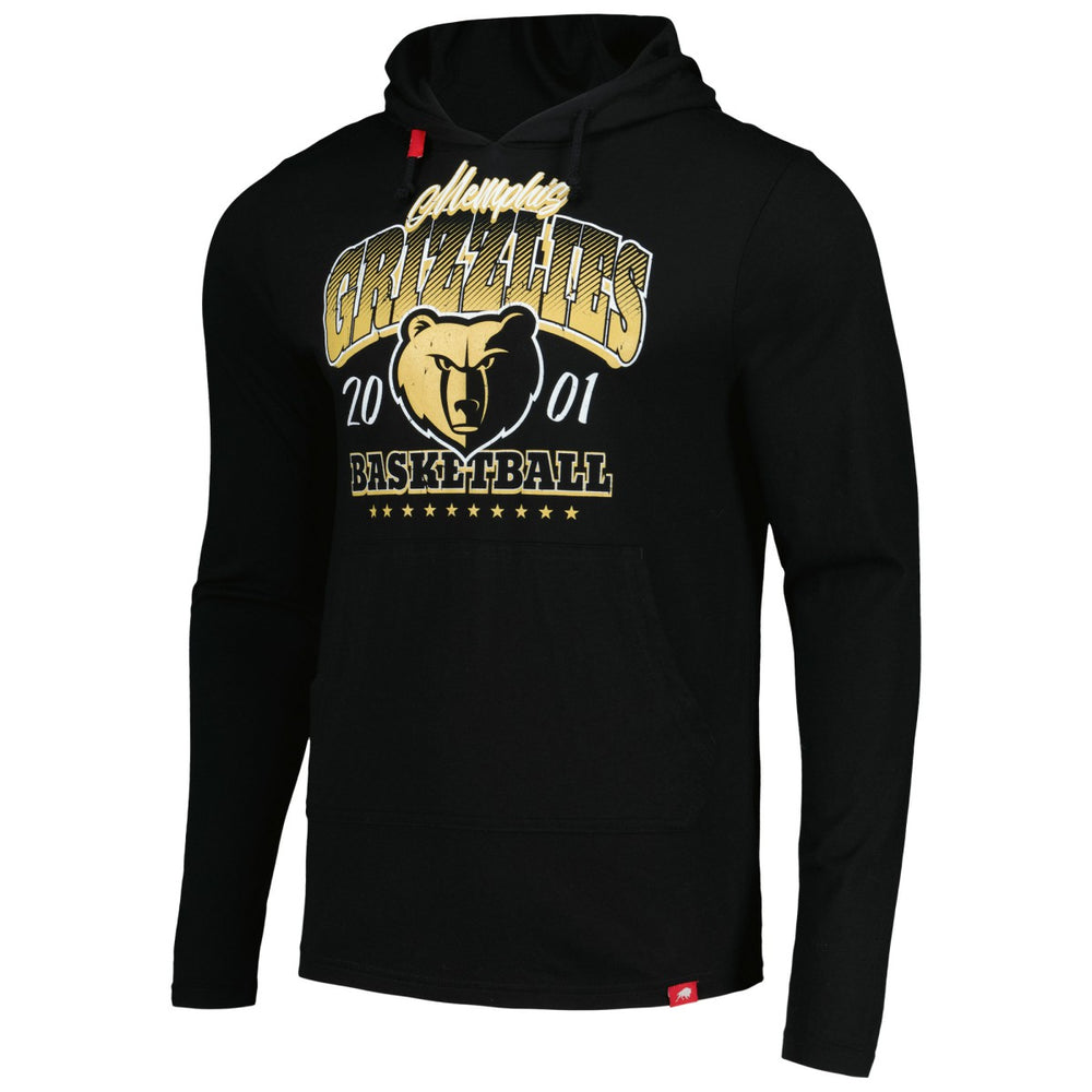 Memphis Grizzlies Sportiqe Unisex Rowan Tri-Blend Pullover Hoodie - Black on sale