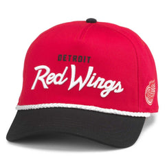 Detroit Red Wings American Needle Roscoe Washed Twill Adjustable Hat Red/Black
