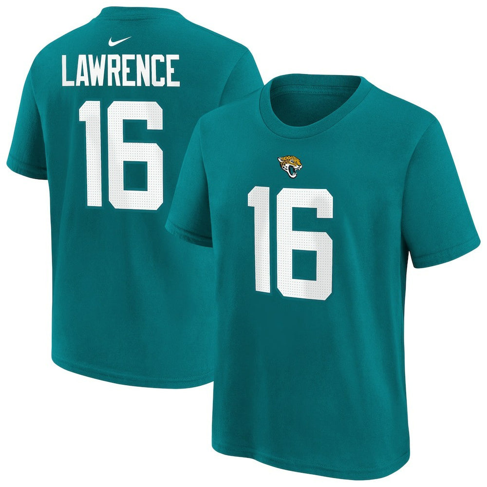 Trevor Lawrence Jacksonville Jaguars Preschool Player Name & Number T-Shirt - Teal | Nike cheap
