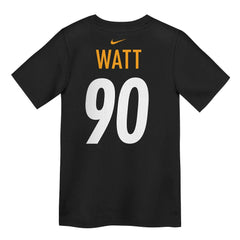 T.J. Watt Pittsburgh Steelers Preschool Player Name & Number T-Shirt - Black | Nike for sale