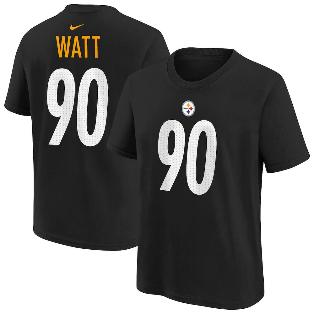 T.J. Watt Pittsburgh Steelers Youth Player Name & Number T-Shirt - Black | Nike sale