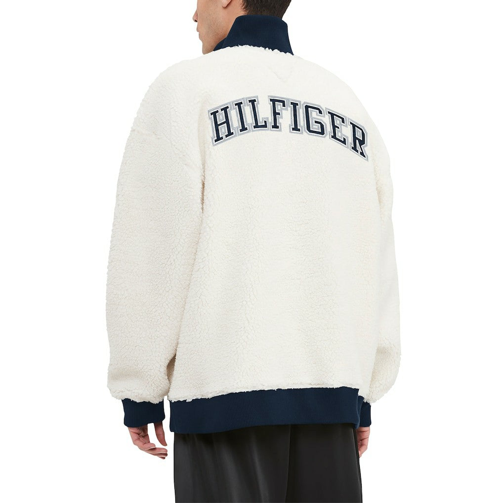 Dallas Cowboys Tommy Hilfiger Jordan Sherpa Quarter-Zip Jacket - White online