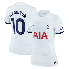 James Maddison Tottenham Hotspur Women's 2023/24 Home Stadium Replica Player Jersey - White | Nike on sale