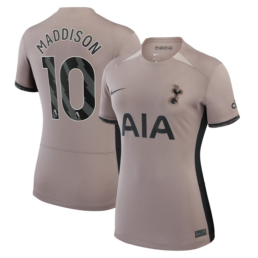 James Maddison Tottenham Hotspur Women's 2023/24 Third Stadium Replica Player Jersey – Tan | Nike sale