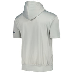 Memphis Grizzlies Short Sleeve Pullover Hoodie - Silver/Light Blue | Fanatics cheap
