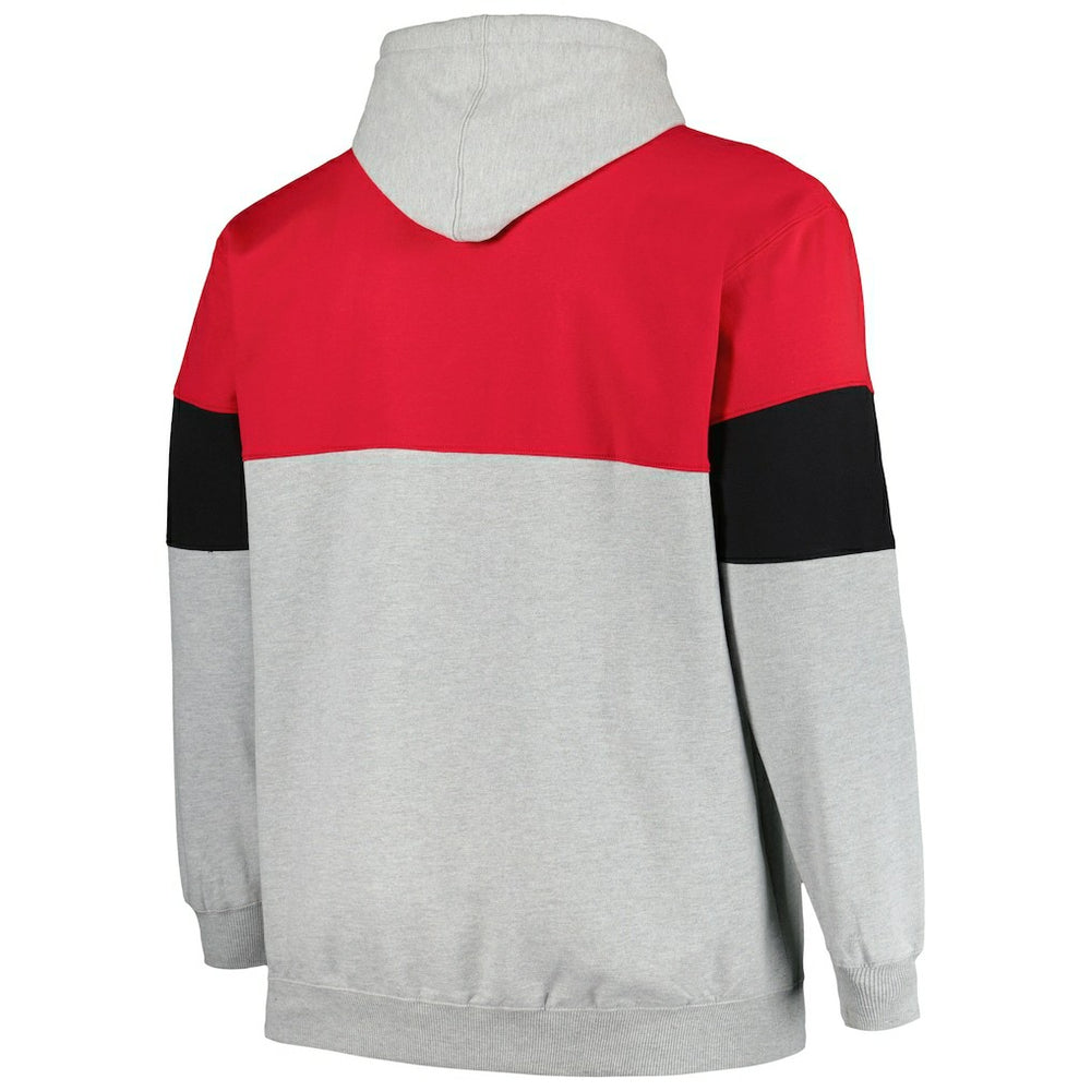 Chicago Bulls Big & Tall Pullover Hoodie sale - Red/Black | Fanatics sale