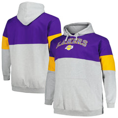 Los Angeles Lakers Big & Tall Pullover Hoodie - Purple/Gold | Fanatics cheap