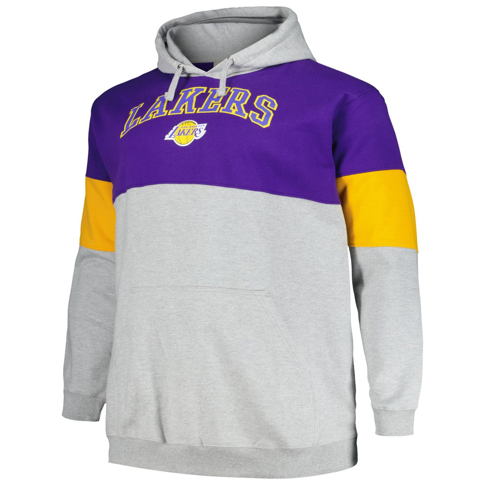 Los Angeles Lakers Big & Tall Pullover Hoodie - Purple/Gold | Fanatics cheap