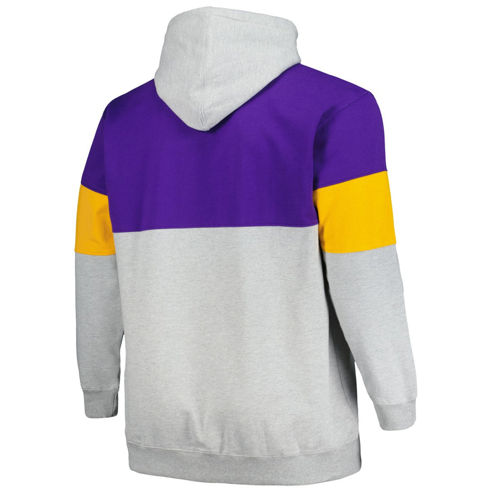 Los Angeles Lakers Big & Tall Pullover Hoodie - Purple/Gold | Fanatics cheap