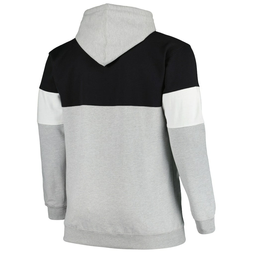 Brooklyn Nets Big & Tall Pullover Hoodie - Black/White | Fanatics online