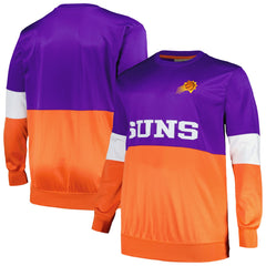 Phoenix Suns Big & Tall Split Pullover Sweatshirt - Purple/Orange | Fanatics on sale