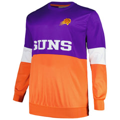 Phoenix Suns Big & Tall Split Pullover Sweatshirt - Purple/Orange | Fanatics on sale