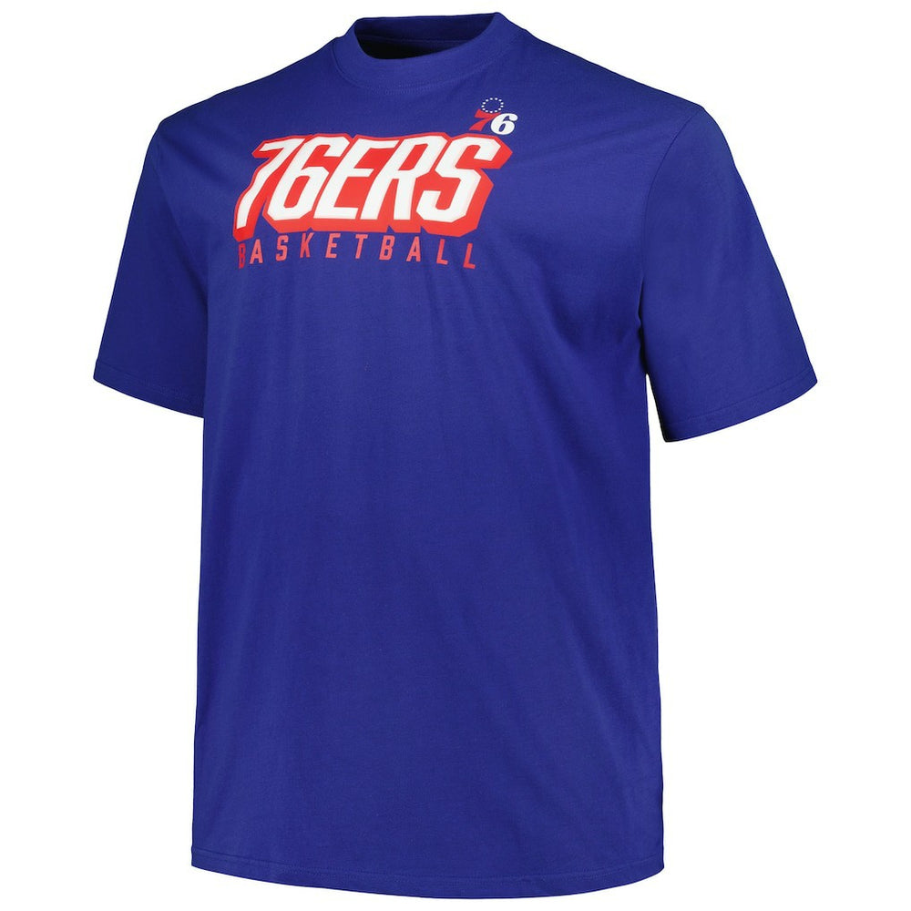 Philadelphia 76ers Big & Tall Short Sleeve & Long Sleeve T-Shirt Set - Royal/Red | Fanatics discount