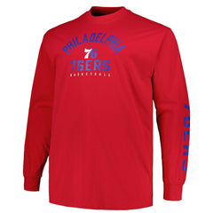 Philadelphia 76ers Big & Tall Short Sleeve & Long Sleeve T-Shirt Set - Royal/Red | Fanatics discount