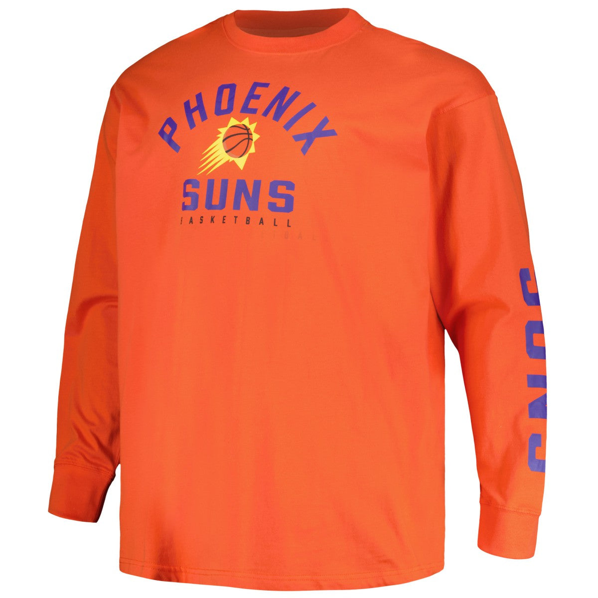 Phoenix Suns Big & Tall Short Sleeve & Long Sleeve T-Shirt Set - Purple/Orange | Fanatics outlet