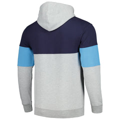 Memphis Grizzlies Contrast Pieced Pullover Hoodie - Navy | Fanatics online