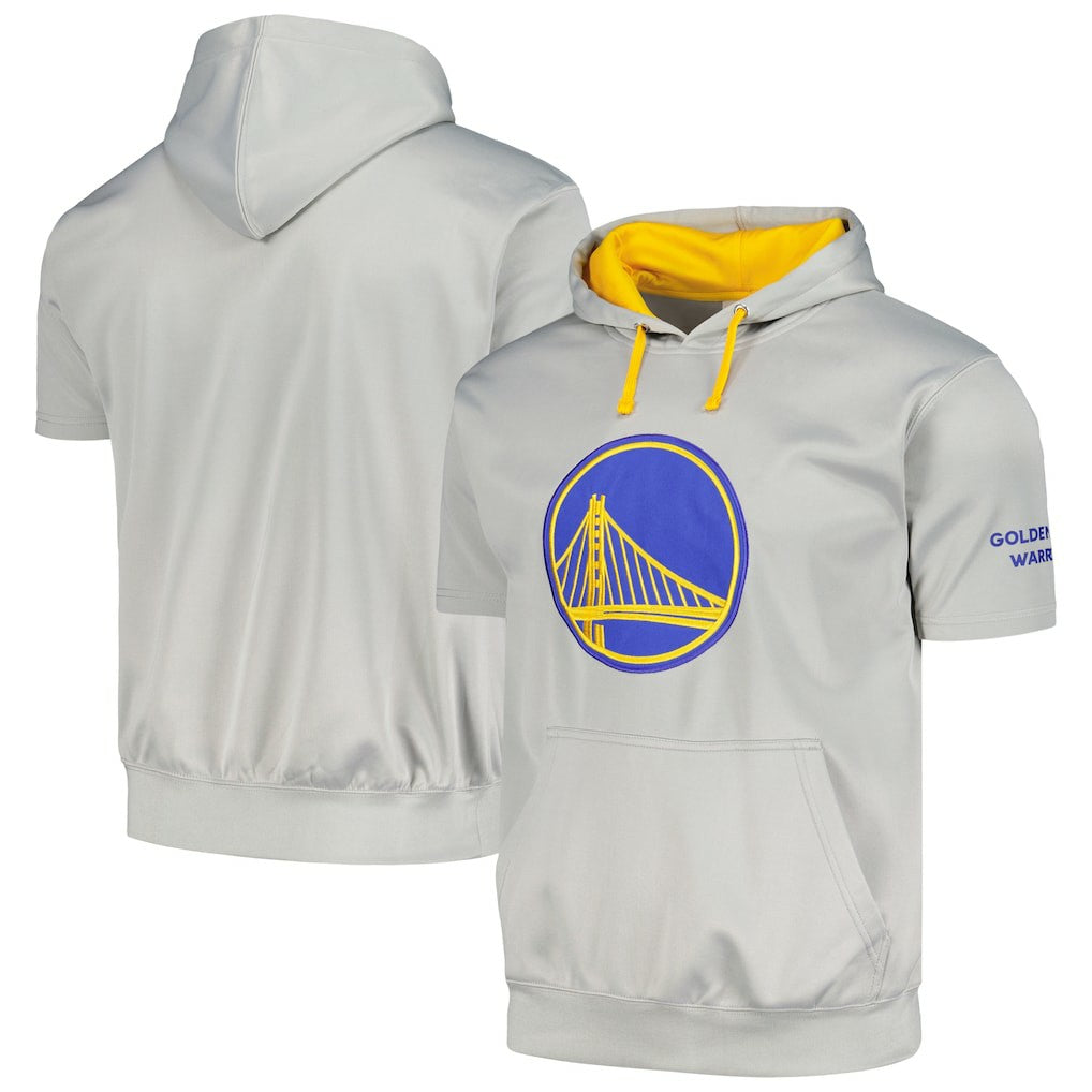 Golden State Warriors Big & Tall Logo Pullover Hoodie sale - Silver | Fanatics online