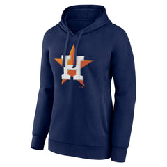 Houston Astros Women's Logo Pullover Hoodie - Navy
