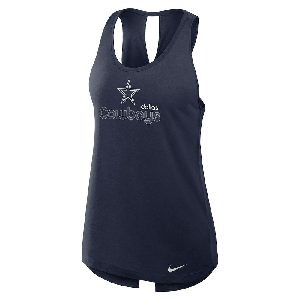 Dallas Cowboys Women's Plus Size Performance Tank Top - Navy | Nike outlet