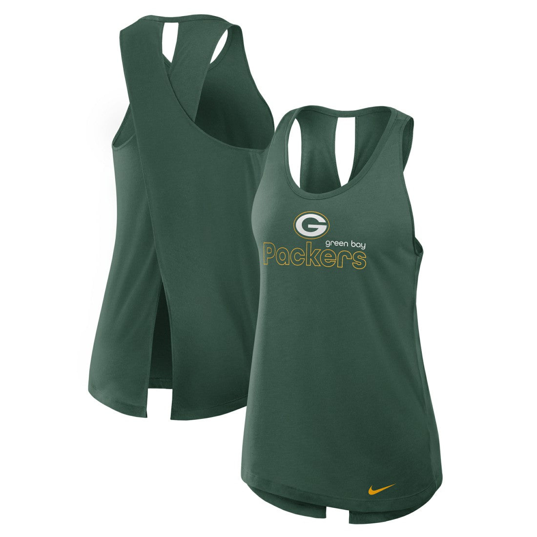 Green Bay Packers Women's Plus Size Performance Tank Top - Green | Nike online