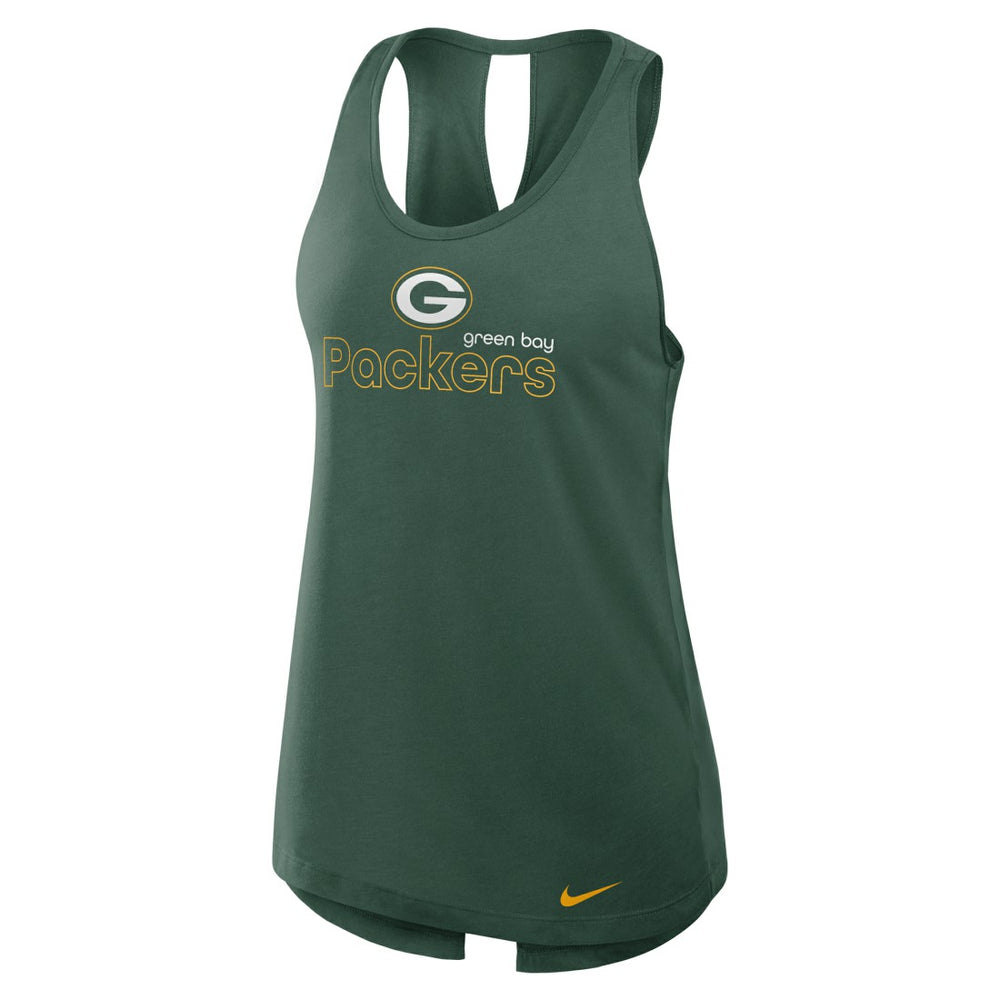 Green Bay Packers Women's Plus Size Performance Tank Top - Green | Nike online