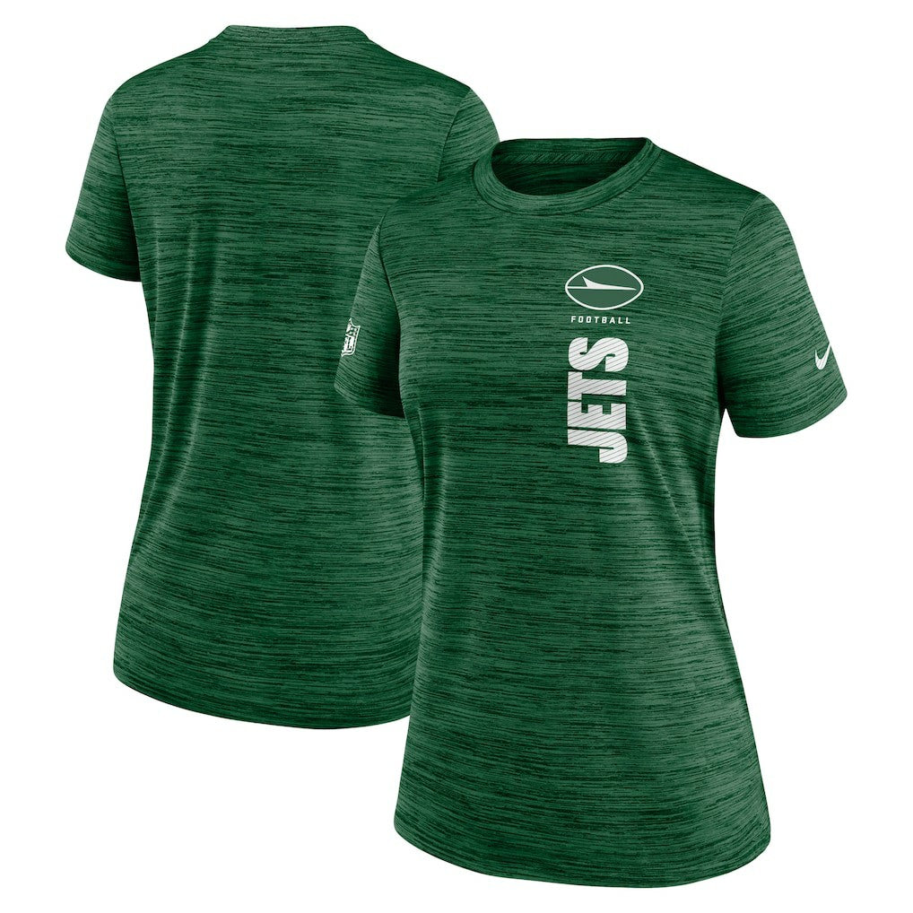 New York Jets Women's Sideline Velocity Dri-FIT T-Shirt - Green | Nike for sale