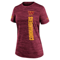 Washington Commanders Women's Sideline Velocity Dri-FIT T-Shirt - Burgundy | Nike sale