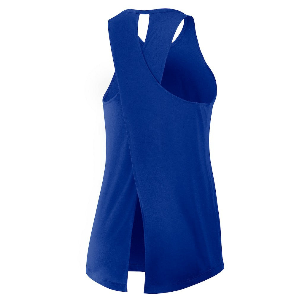 Buffalo Bills Women's Open-Back Crisscross Dri-FIT Tank Top - Royal | Nike cheap