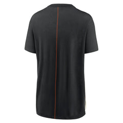 Cincinnati Bengals Women's Wordmark Tri-Blend T-Shirt - Cream/Black | Nike outlet