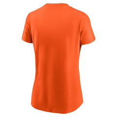 Cleveland Browns Women's Throwback Primary Logo T-Shirt - Orange | Nike outlet
