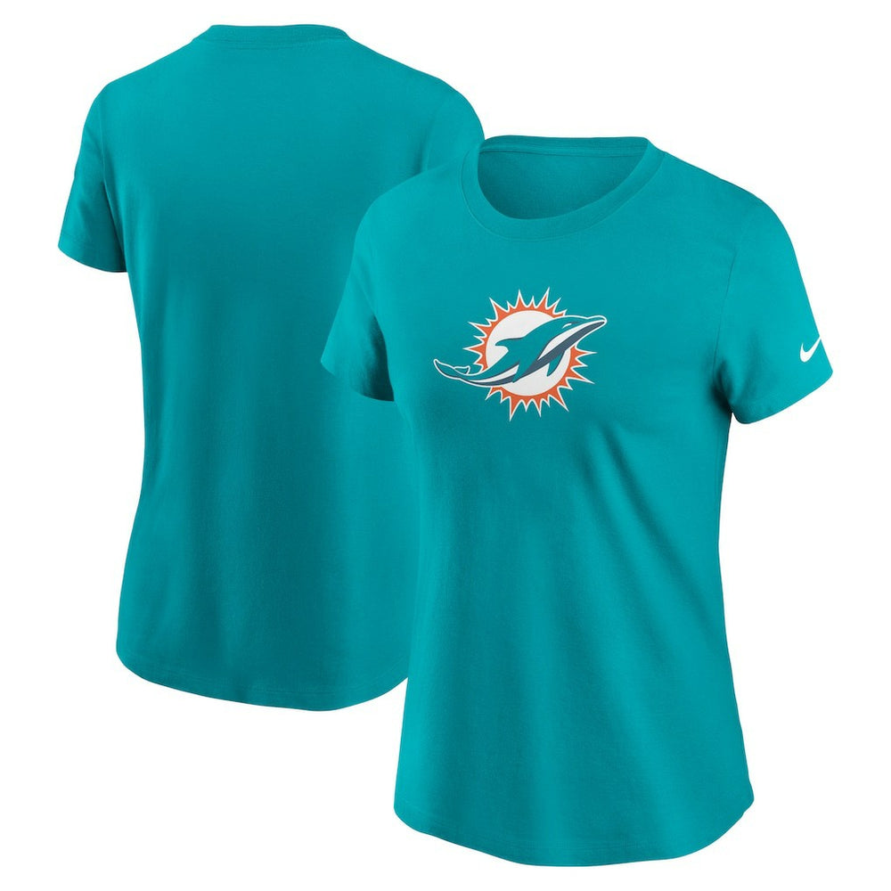 Miami Dolphins Women's Primary Logo T-Shirt - Aqua | Nike sale
