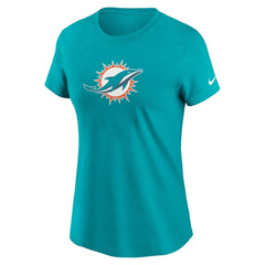 Miami Dolphins Women's Primary Logo T-Shirt - Aqua | Nike sale