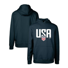 USMNT Levelwear Youth Podium Mascot Pullover Hoodie - Navy shop