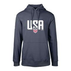 USMNT Levelwear Podium Mascot Pullover Hoodie - Navy on sale
