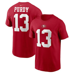 Brock Purdy San Francisco 49ers Youth Player Name & Number T-Shirt - Scarlet | Nike online