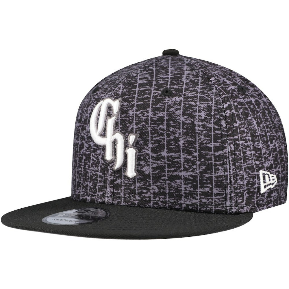 Chicago White Sox City Connect 9FIFTY Snapback Hat - Black | New Era