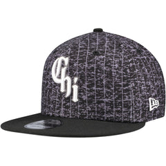 Chicago White Sox City Connect 9FIFTY Snapback Hat - Black | New Era