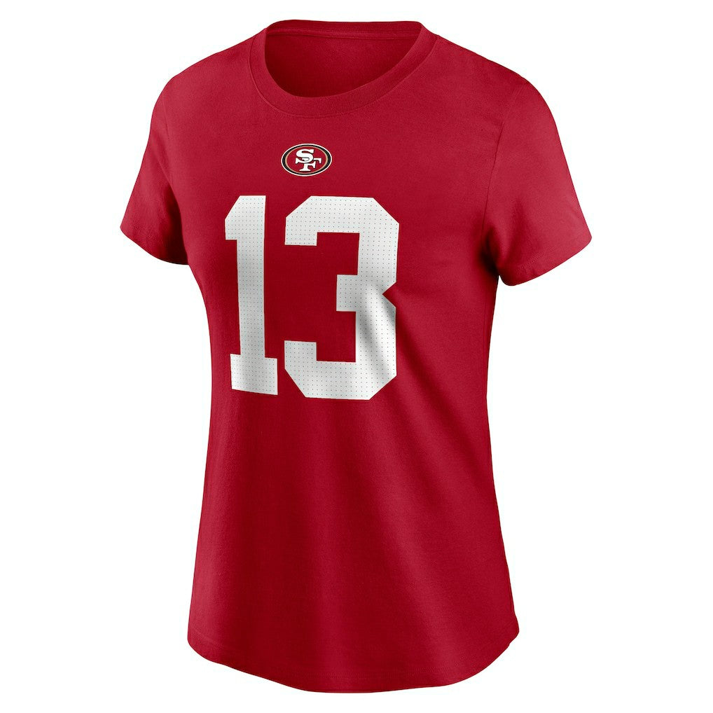 Brock Purdy San Francisco 49ers Women's Player Name & Number T-Shirt - Scarlet | Nike cheap